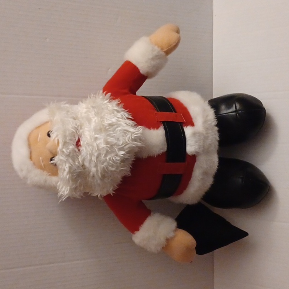 4/$80 Large Plush Santa Toy